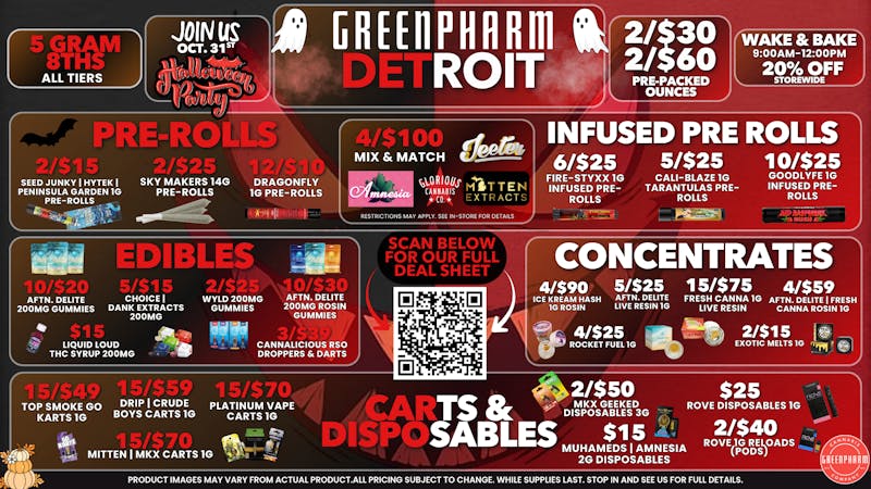 Green Pharm - Detroit - Recreational! 🎉🥳50% OFF First Time Customers!🥳🎉