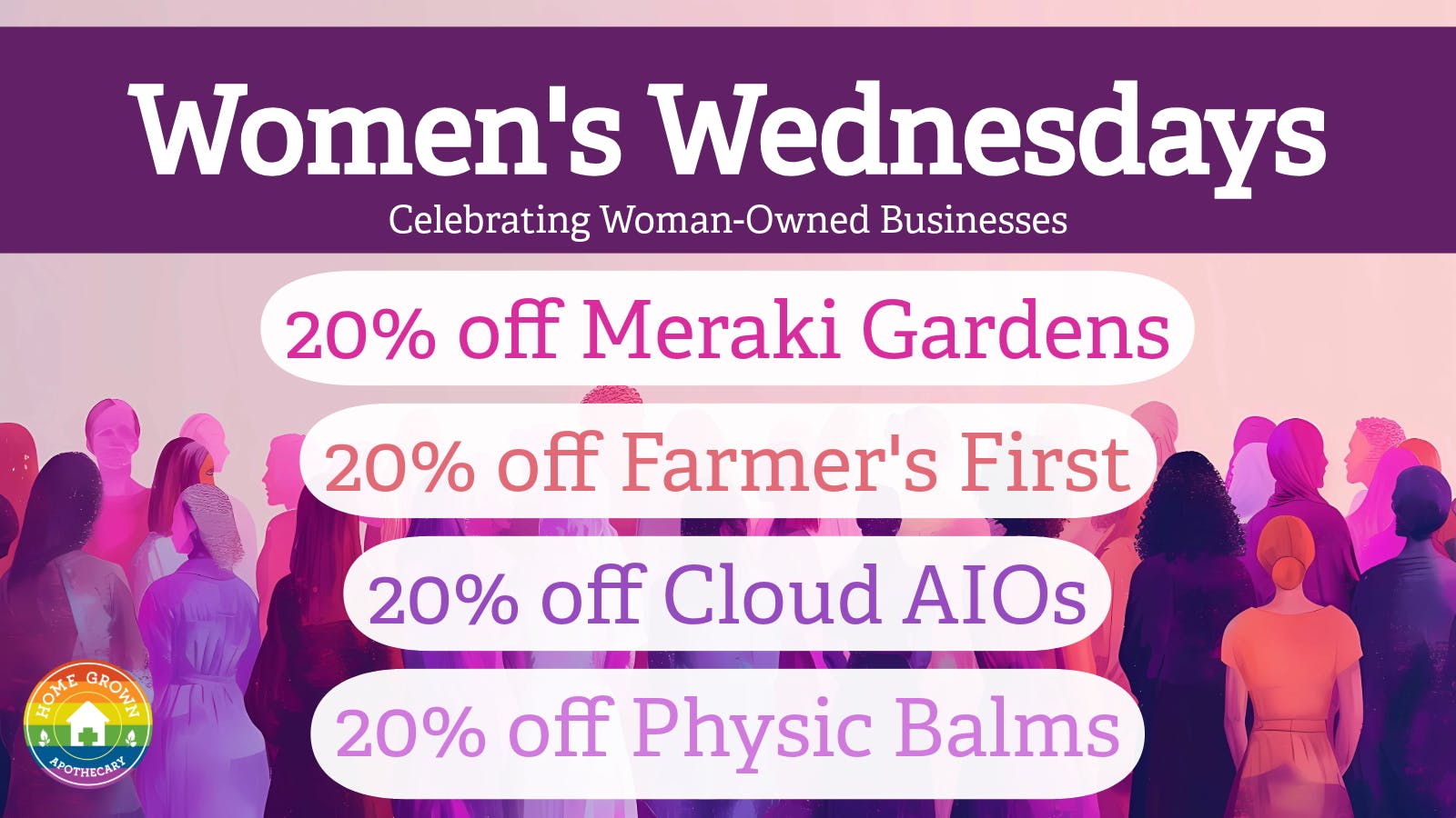 Home Grown Apothecary Womens Wednesdays
