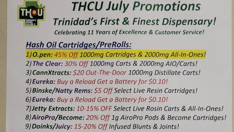 Trinidads Higher Calling U 75% OFF-$47.80 Ounce Plus Tax