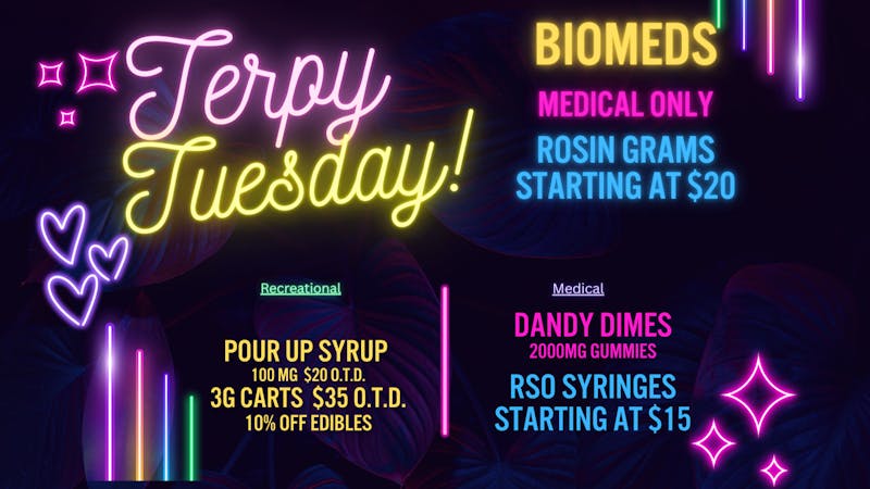 BioMeds ~~Terpy Tuesday~~