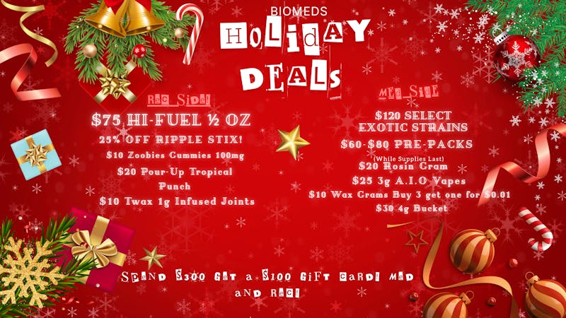 BioMeds BioMeds Holiday Deals