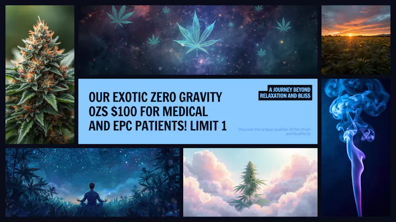 BioMeds Exotic OZs @ $100 OTD! New ZERO GRAVITY!