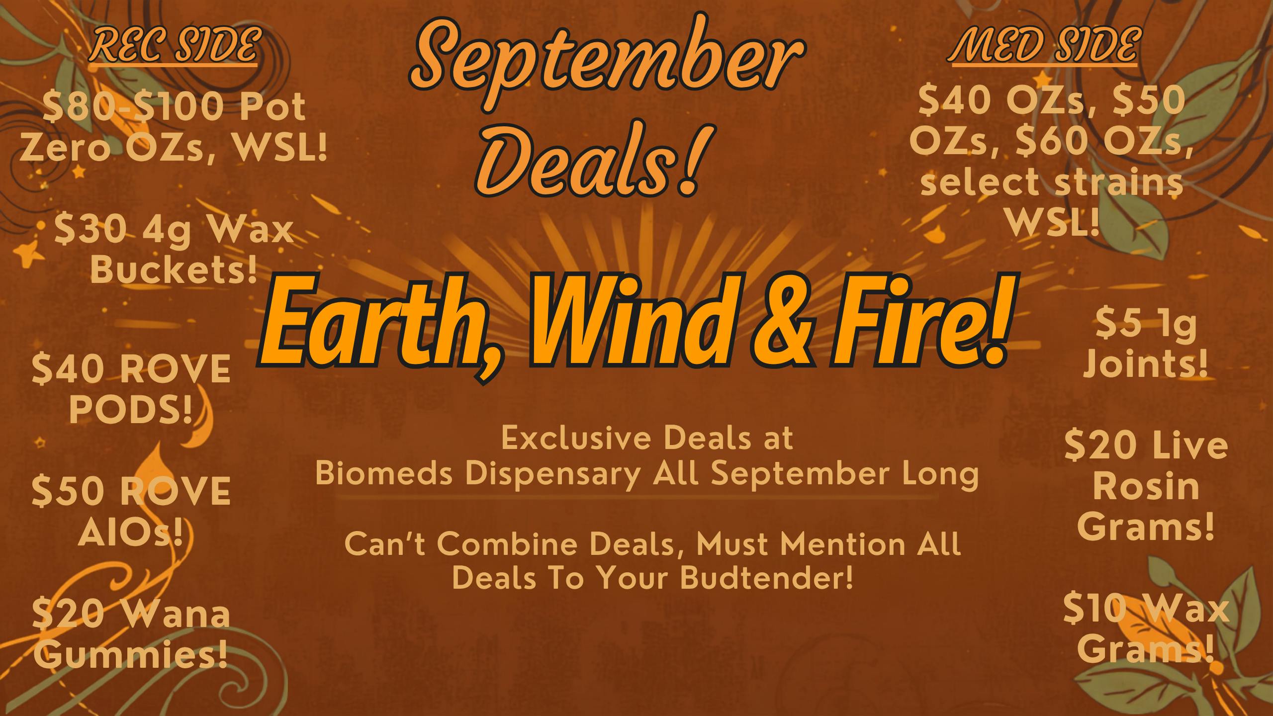 BioMeds September Deals @ BioMeds!