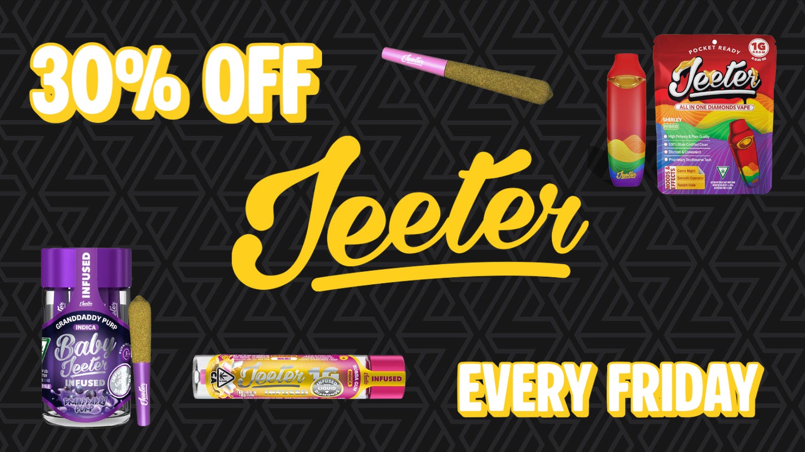 Symbiotic Sacramento 30% OFF JEETER PRODUCTS