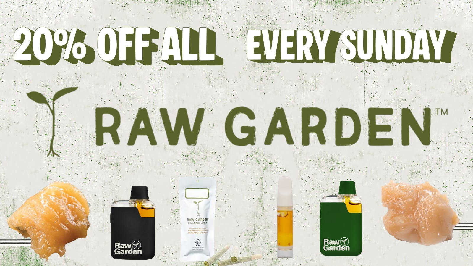 Symbiotic Sacramento 20% OFF RAW GARDEN