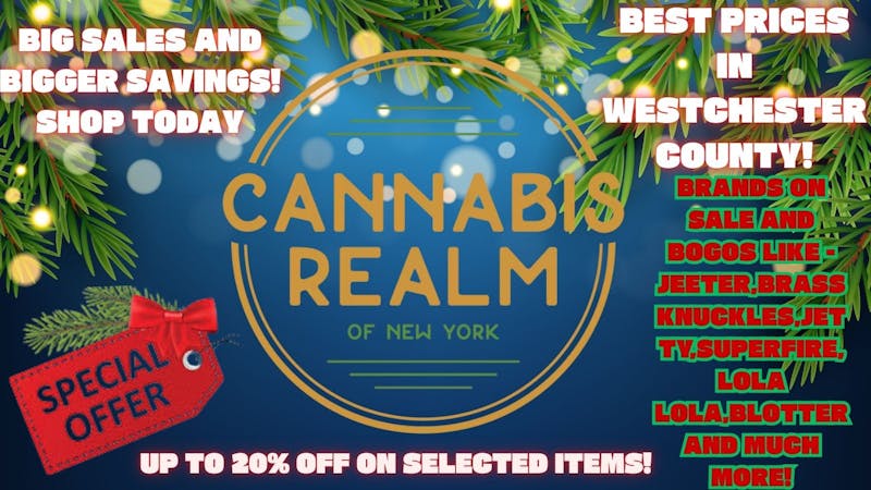 Cannabis Realm of New York - Rockland Winter Holiday Savings !