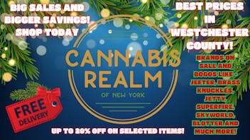 Cannabis Realm of New York - Rockland Winter Holiday Savings !