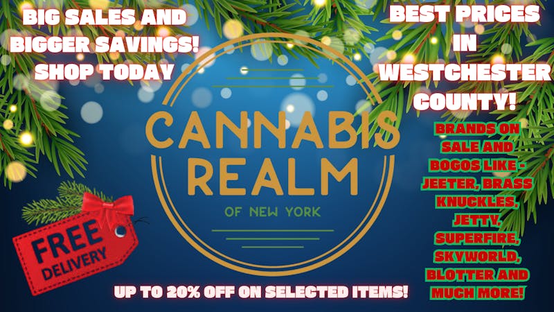 Cannabis Realm Delivery - Bronx Winter Holiday Savings !