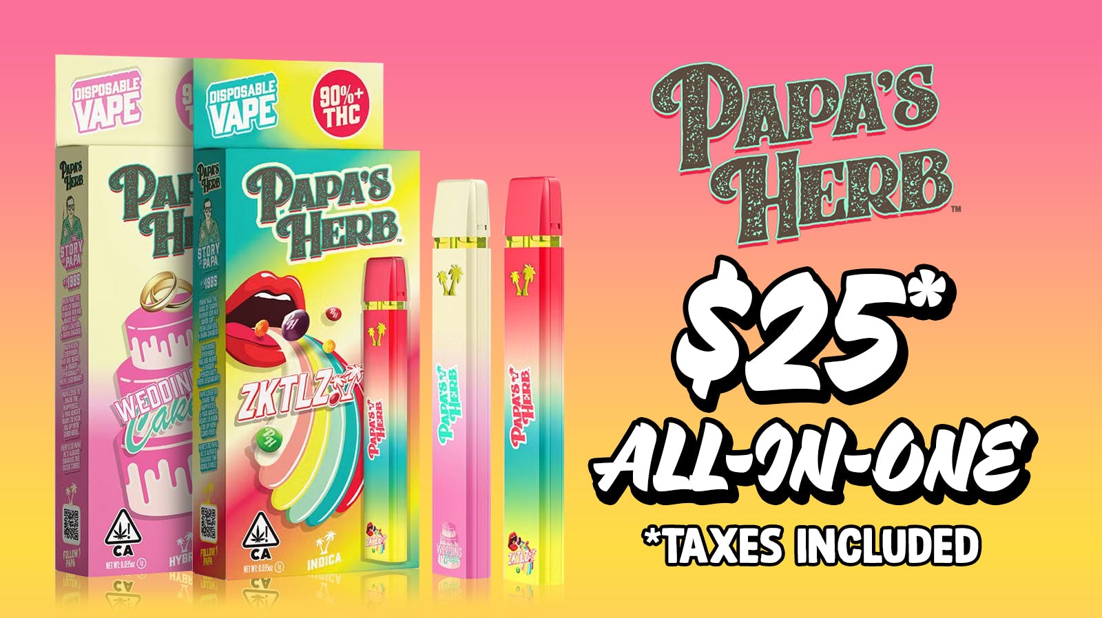 Tree Factory - Port Hueneme $25 Papa's Herb All In One Vape!