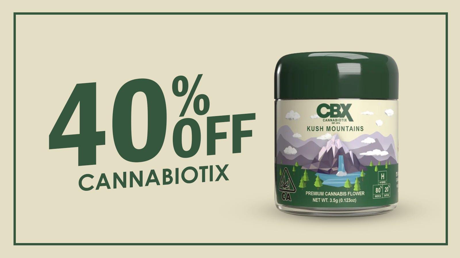 Tree Factory - Port Hueneme 40% Off Cannabiotix