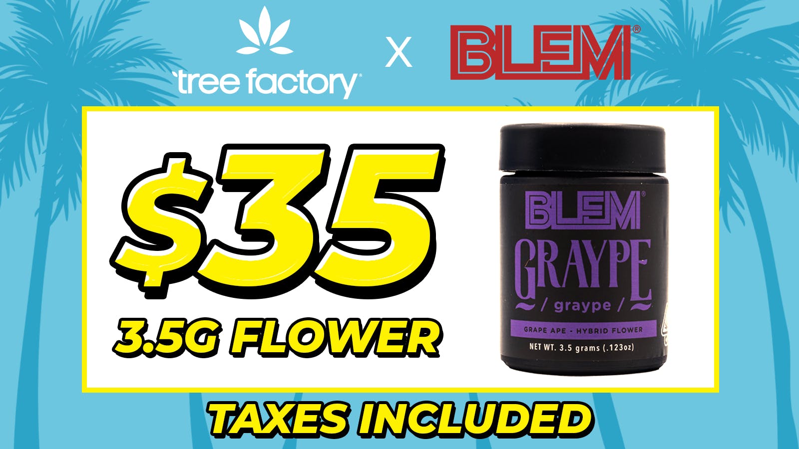 Tree Factory - Port Hueneme 🌱$35 BLEM 3.5G 🌱 60% off all BLEM