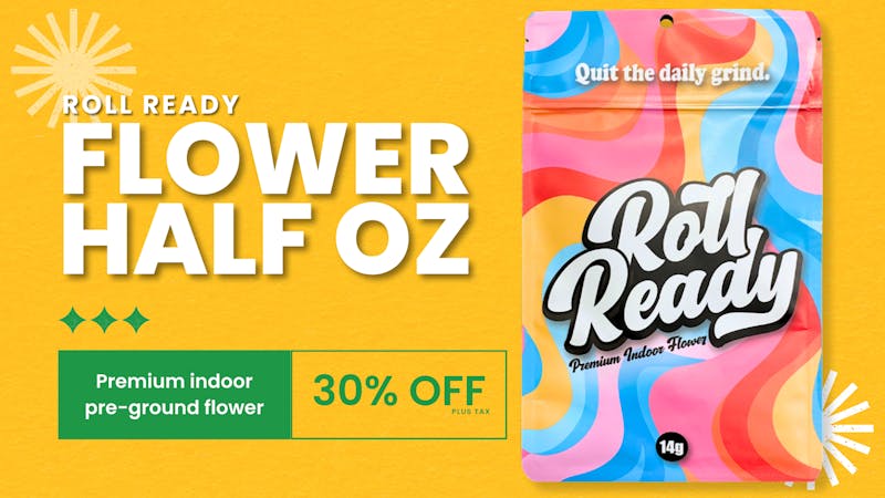 White Mountain Health Center 30% OFF ROLL READY 14g FLOWER