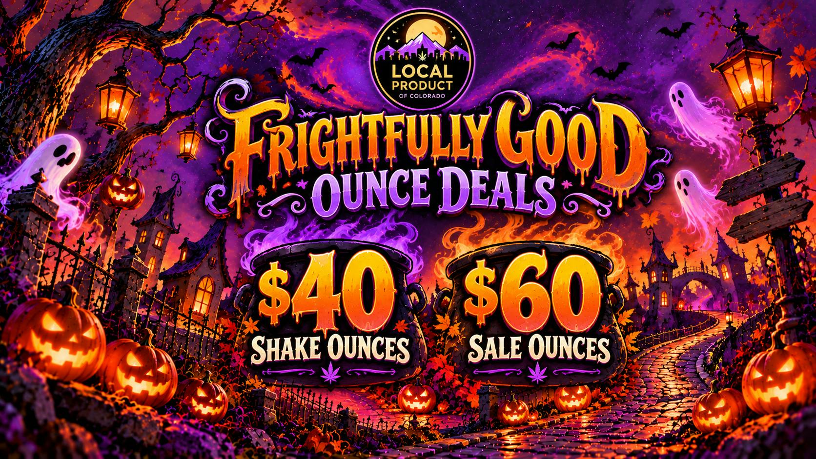 Local Product of Colorado (Recreational) Frightfully Good Ounce Deals