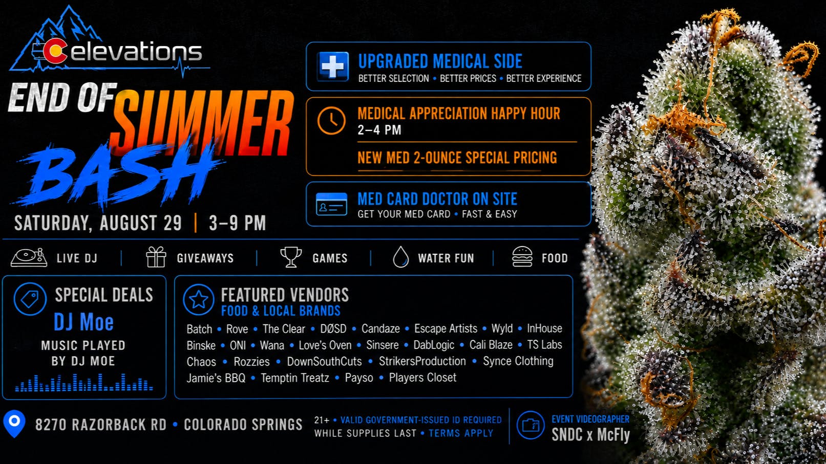 Elevations End of Summer Event