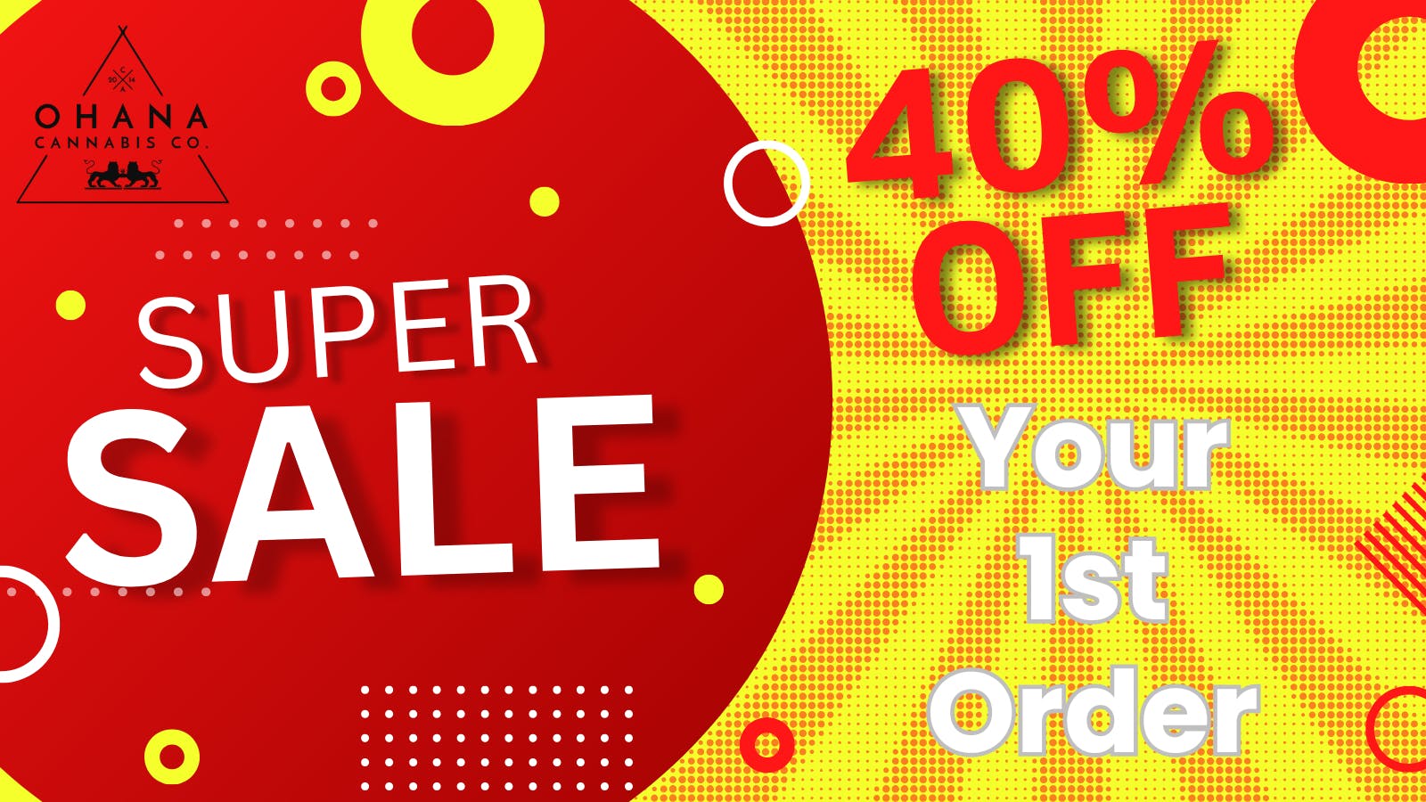 Ohana Cannabis 🌿✨ 40% OFF Your First Order at Ohana Cannabis! ✨