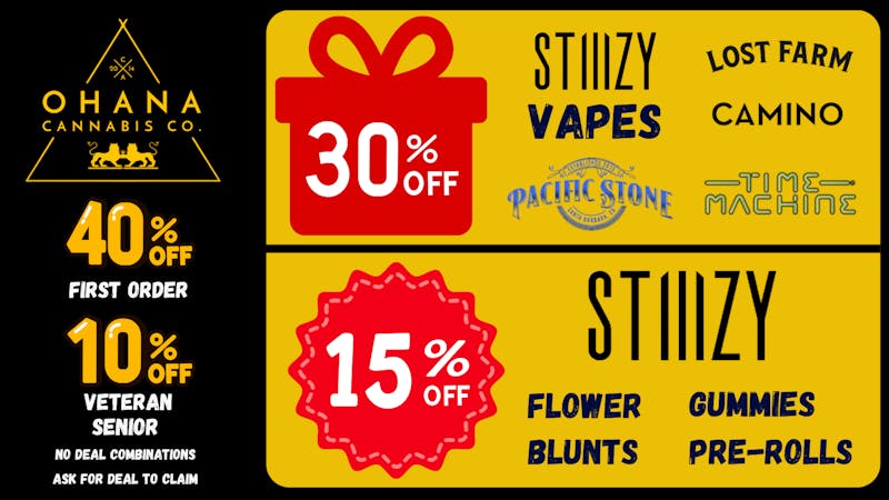 Ohana Delivery - Santa Cruz Feel Good Friday Deals!