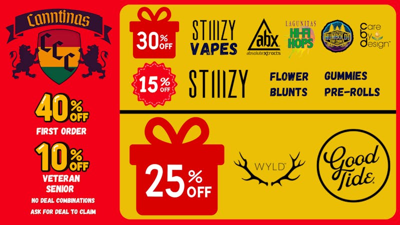 Canntinas Soothing Sunday Deals!