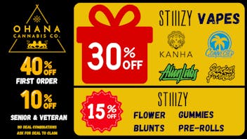 Ohana Delivery - Santa Cruz Terpene Tuesday Deals!