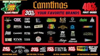Canntinas 30% Off Friday Deals!