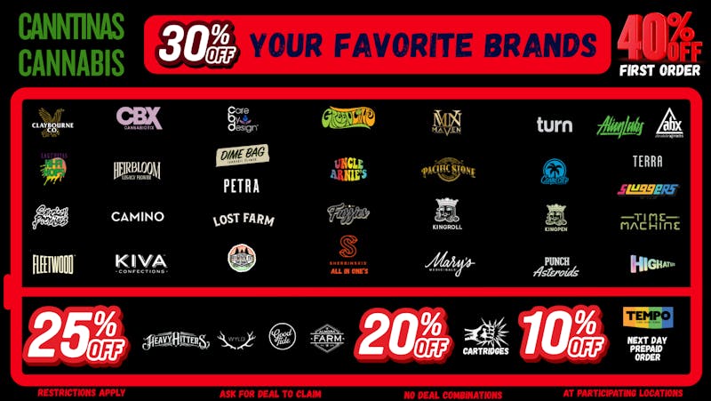 Canntinas 30% Off Monday Deals!