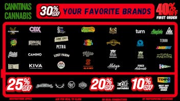 Canntinas 30% Off Thursday Deals!