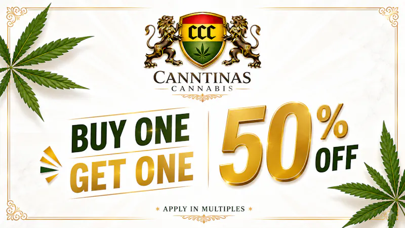 Canntinas Buy 1 Get 1 50% OFF!