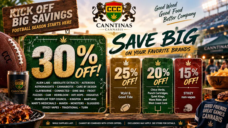 Canntinas Up to 30% OFF your favorite brand!