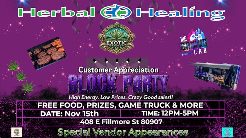 Herbal Healing - Fillmore St Customer Appreciation Block Party!!!!