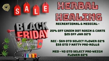 Herbal Healing - Fillmore St Green Friday Deals!!