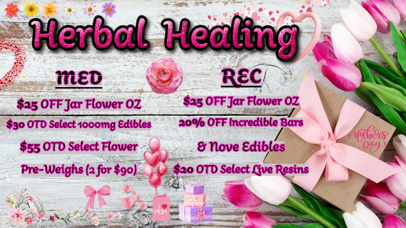 Herbal Healing - Fillmore St Mother's Day All Week!!