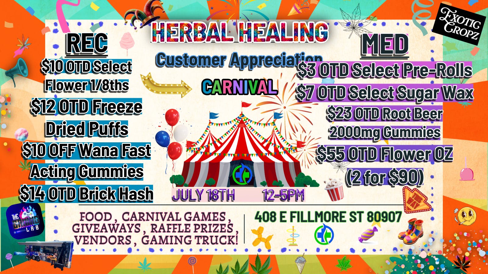 Herbal Healing - Fillmore St Fresh Deals Just Dropped!!