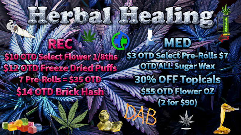 Herbal Healing - Fillmore St Fire Deals, Low Cost!!