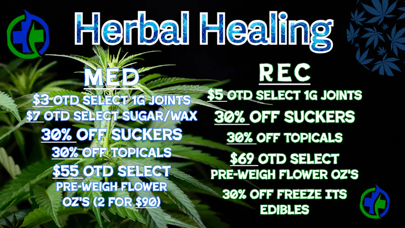 Herbal Healing - Fillmore St OTD OUNCES + 30% OFF Favorites!!