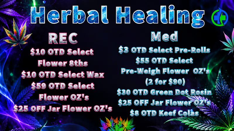 Herbal Healing Small Prices. Big Saving!!
