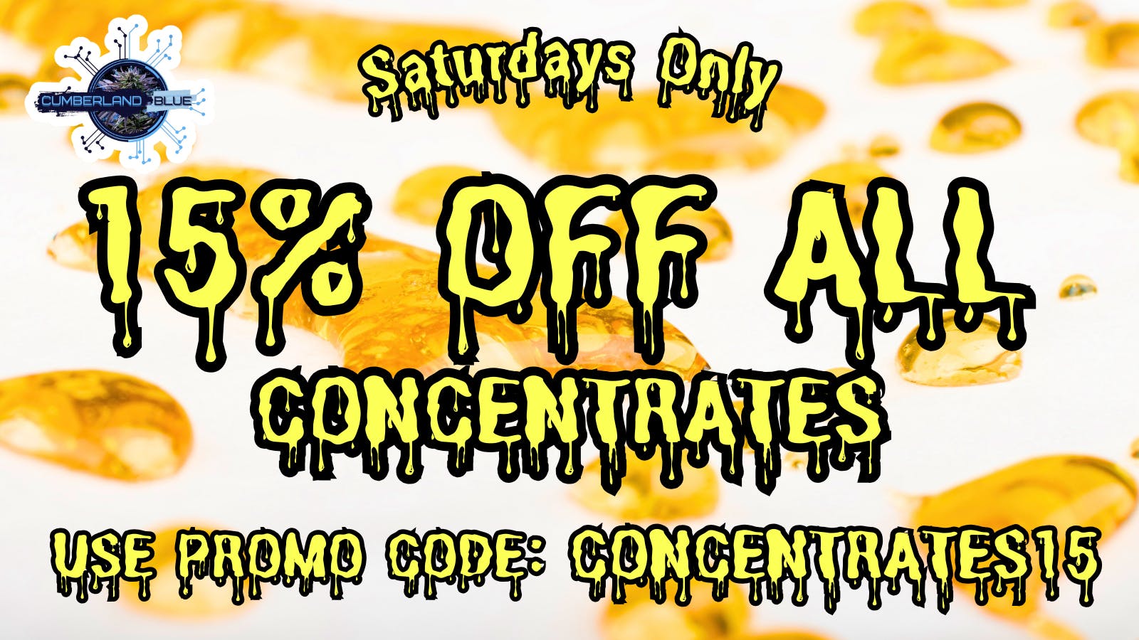Cumberland Blues Delivery - Hemet 15% OFF All Concentrates