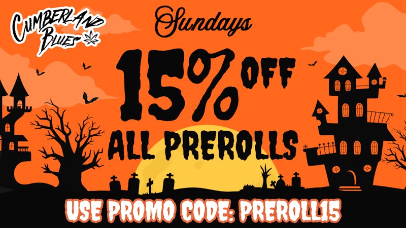 Cumberland Blues Delivery - Temecula 15% OFF ALL PREROLLS