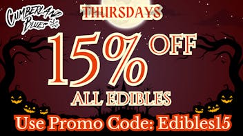 Cumberland Blues Delivery - Menifee 15% OFF ALL EDIBLES
