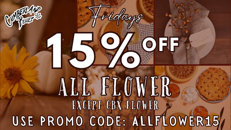 Cumberland Blues Delivery - Menifee 15% OFF ALL FLOWER