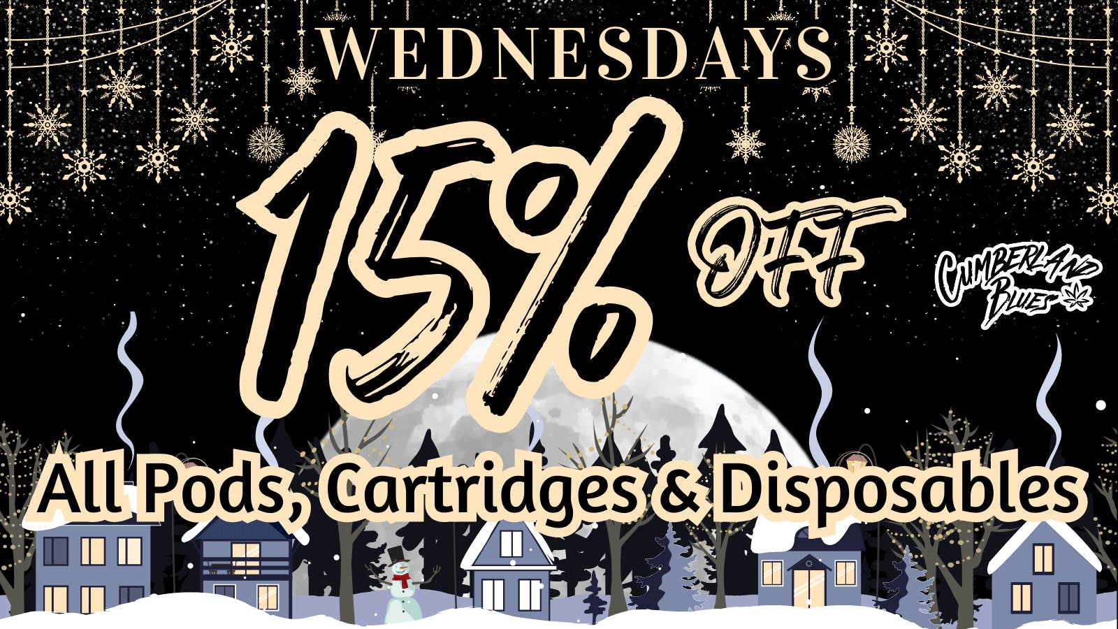 Cumberland Blues Delivery - Riverside 15% OFF ALL Vapes