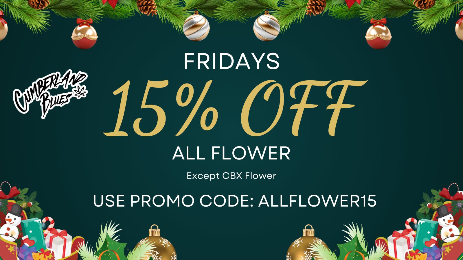 Cumberland Blues Delivery - Perris 15% OFF ALL FLOWER