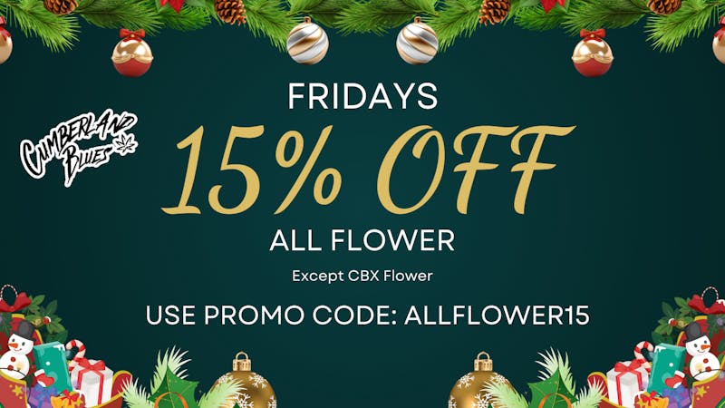 Cumberland Blues Delivery - Menifee 15% OFF ALL FLOWER