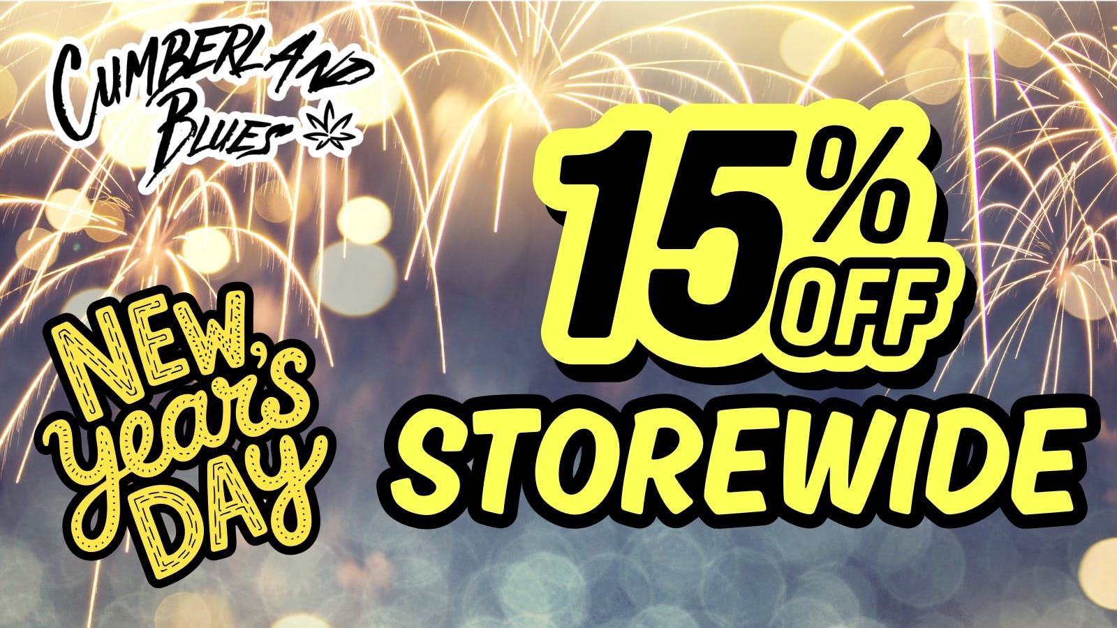 Cumberland Blues Delivery - Riverside 15% OFF STOREWIDE - New Years Day Only!