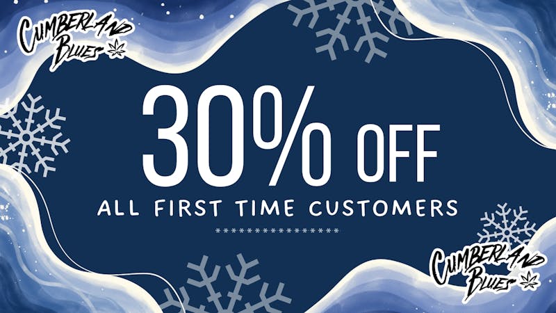 Cumberland Blues Delivery - Corona First Time Customers Get 30% OFF