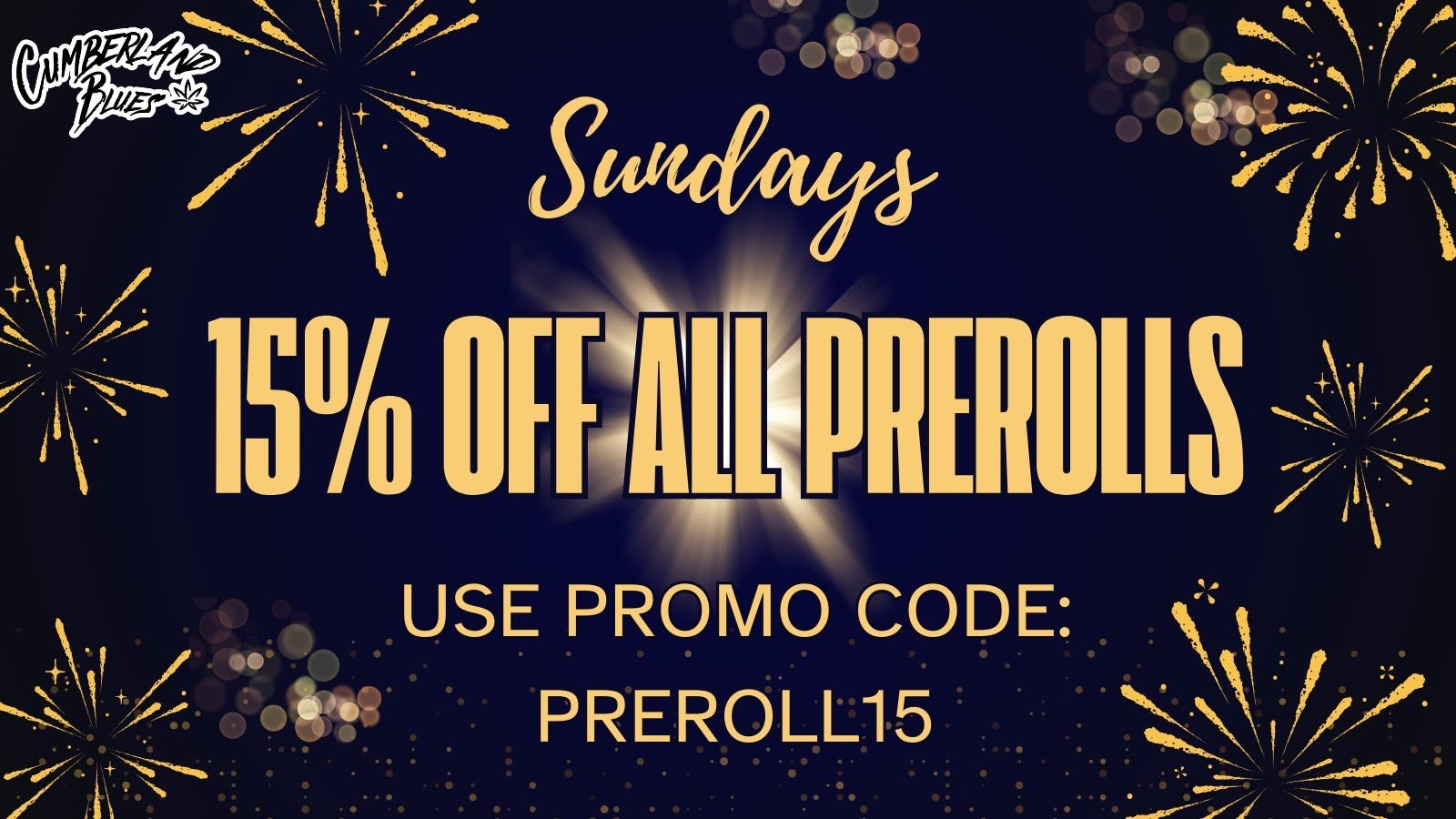 Cumberland Blues Delivery - Hemet 15% OFF ALL PREROLLS