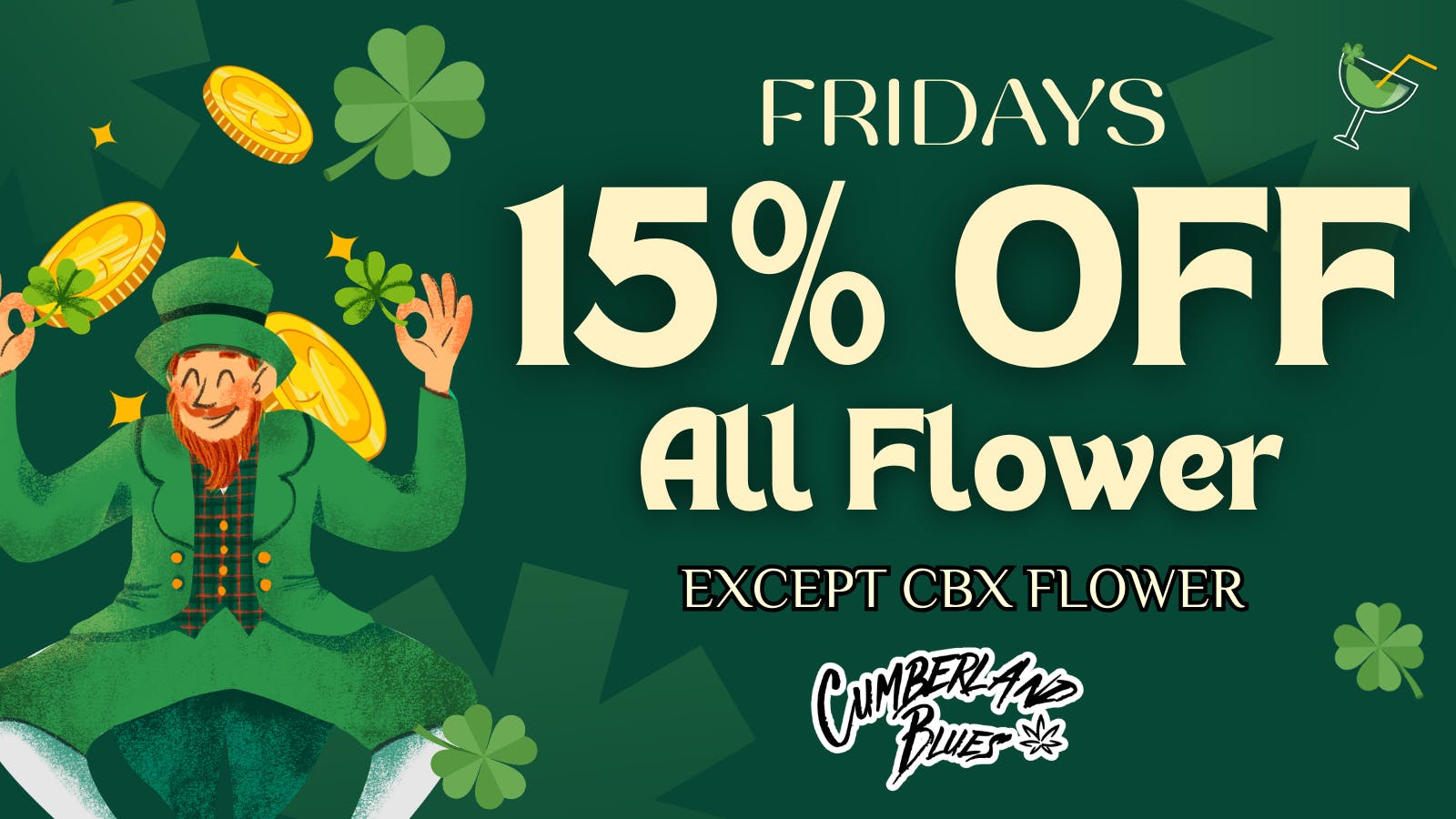 Cumberland Blues Delivery - Murrieta 15% OFF ALL FLOWER