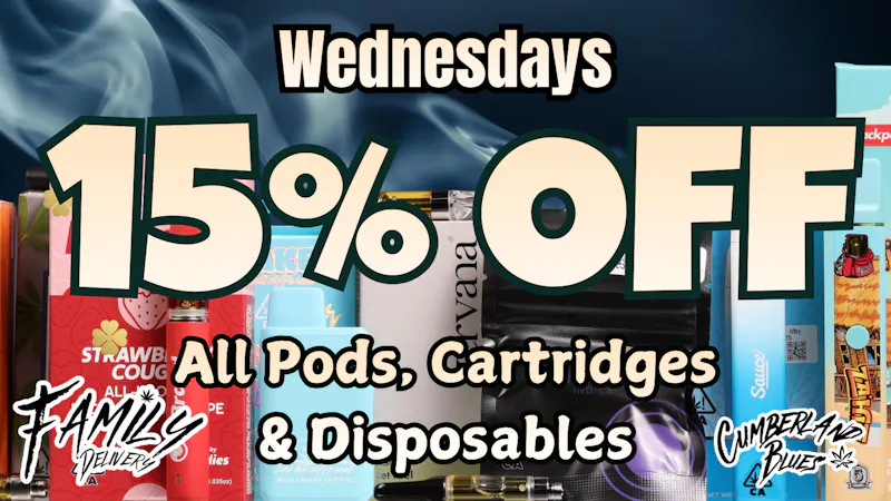 Cumberland Blues Delivery -Lake Elsinore 15% OFF ALL Vapes