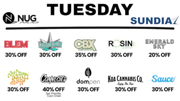 NUG x Sundial NUG x Sundial Tuesdays