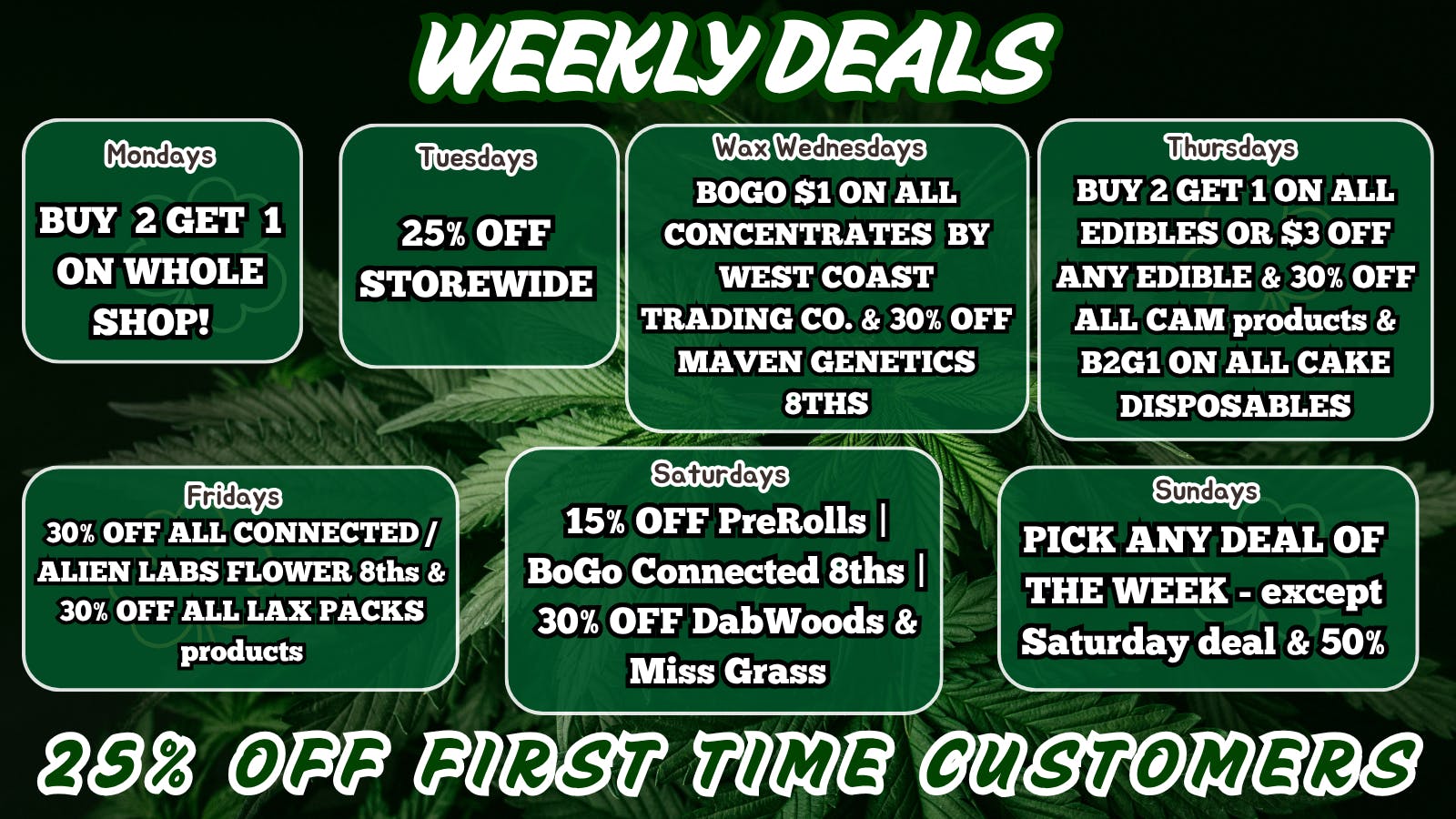 Hello Cannabis - Vista Daily Deals of the Week