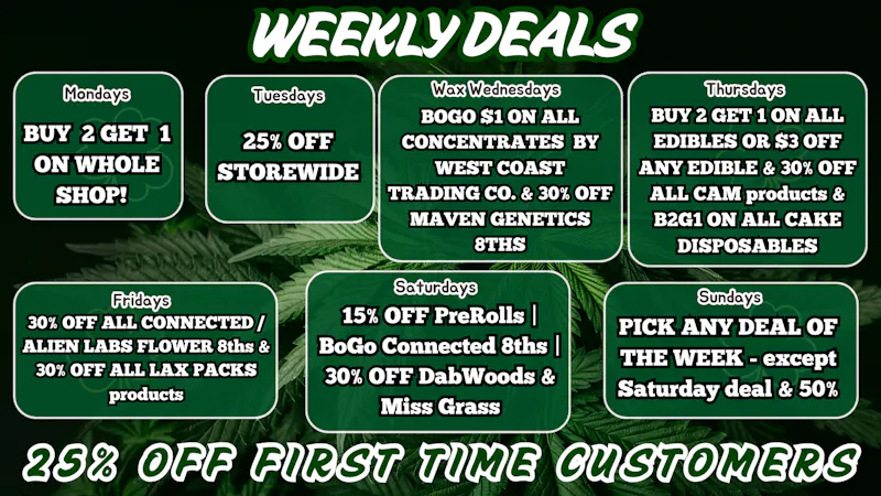 Hello Cannabis - Vista Daily Deals of the Week