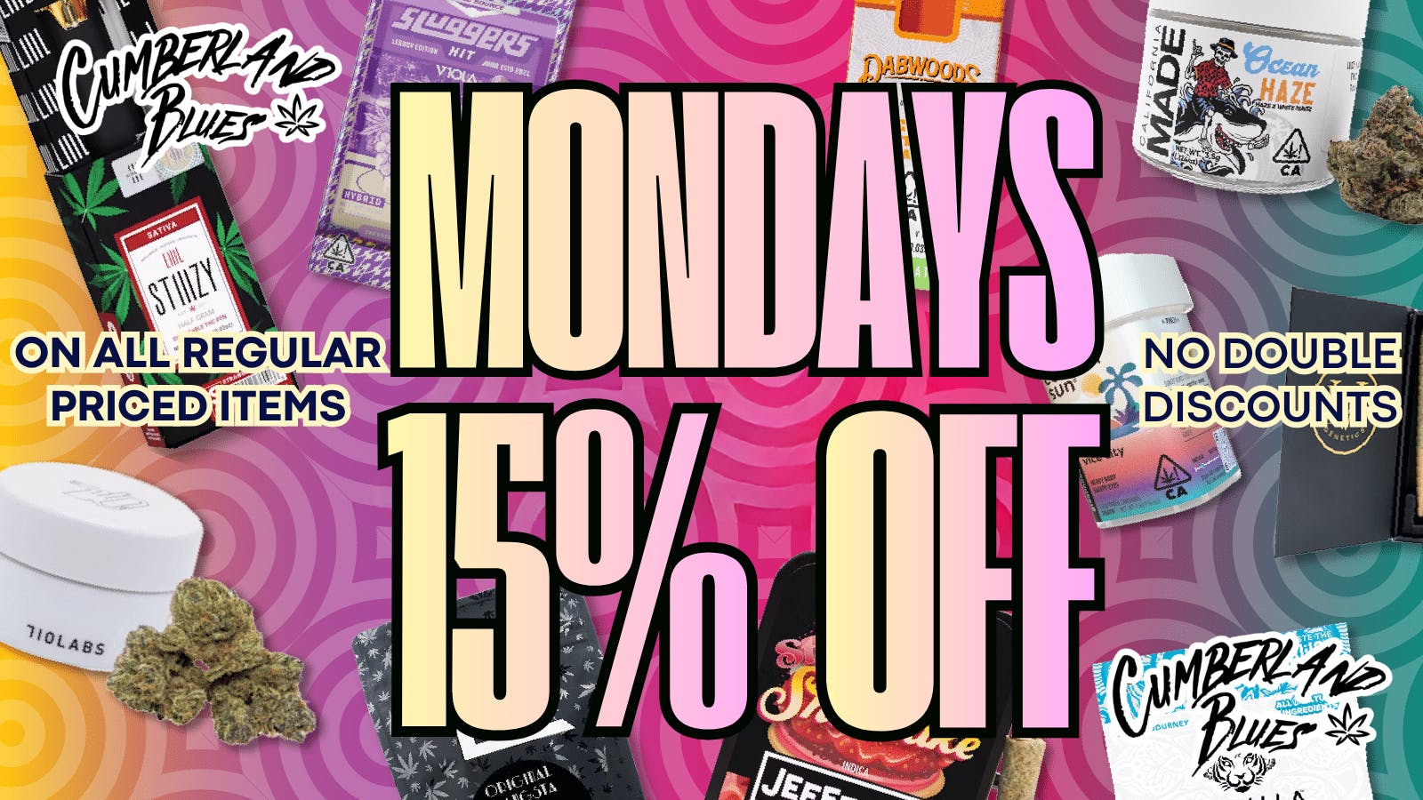 Cumberland Blues Delivery - Riverside 15% OFF Storewide